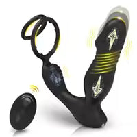 Anal Dildo Vibrator Wireless Remote APP Prostate Massager Butt Plug Delayed Thrusting Ejaculation Cork Ring Sex Toys for Men