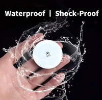 Drink with Ritual LED Coaster 7-Color Glowing 10cm Durable Acrylic Shatterproof Waterproof Reusable Tableware for Romantic Dates Birthdays & Anniversaries