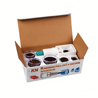 Chinese Cupping Set 6 Pcs with Hand Pump for Body Relief - No Flame Needed 4-pack solar