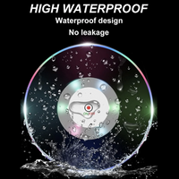 Drink with Ritual LED Coaster 7-Color Glowing 10cm Durable Acrylic Shatterproof Waterproof Reusable Tableware for Romantic Dates Birthdays & Anniversaries