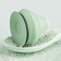 Vibrating Heating Massage Ball - 1pc Deep Tissue Silicone Massager for Head/Back/Arm/Foot Pain Relief, Improves Blood Circulation & Muscle Relaxation. Best Part? Hands-Free Back Massage! birthday  favors birthday party favors Body Care Green