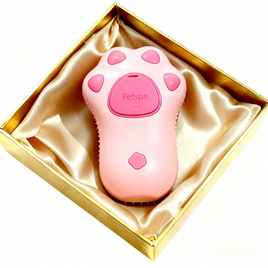 Petspa Cat Steam Brush for Shedding 3-in-1 Rechargeable Grooming Tool with Self-Cleaning Massaging & Hair Removal for Cats and Dogs Clean Remove Loose Hair Massage