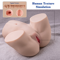Half Body Big Ass with 3 speeds 4 modes thrusting Real Vagina Women Ass Adult Masturbation Doll Sex Doll For Man
