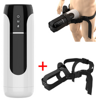 Wearable Automatic Masturbator Cup Sucking Sex Machine for Men Telescopic Rotating Male Masturbation Pussy Blowjob Toys Adult18+