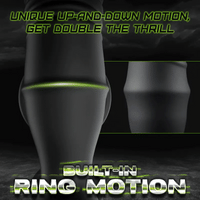 Murphy-APP/Controller & 9-Telescopic / Vibration & Penis Ring Locking Prostate Massager