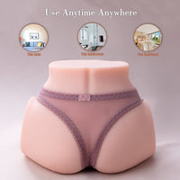 Realistic Ass Stroker Sex Toy with 3speeds&7modes vibration ass sex doll for men masturbation