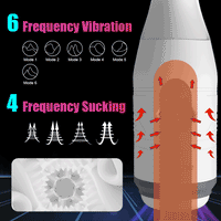 NO.6 Sucking & Vibrating Technology Masturbation Cup