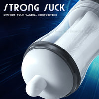 Automatic Sucking Male Vibration Blowjob Masturbation Machine Silicone Vagina