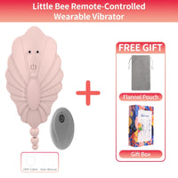 Little Bee Remote-Controlled Wearable Vibrator