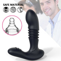 Male Prostate Massager Vibrator Masturbator Thrusting Anal butt Plug Dildo Sex Toys for Men