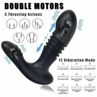 Male Prostate Massager Vibrator Masturbator Thrusting Anal butt Plug Dildo Sex Toys for Men