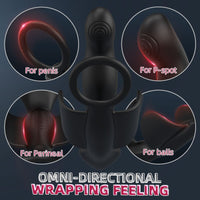 NOAH 10 Vibrating Heating Ergonomic Prostate Massager