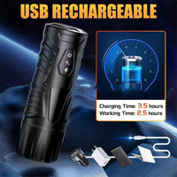 Cedric-7 Thrusting & Rotating Modes with Strong Suction Cup for Penis Stimulation Male Masturbator Cup