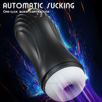 Automatic Sucking Male Vibration Blowjob Masturbation Machine Silicone Vagina