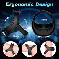 Vibrating Penis Ring for Men Erection Support