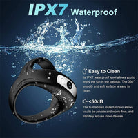 Vibrating Penis Ring for Men Erection Support