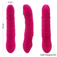 Realistic Dildo Wand Vibrator