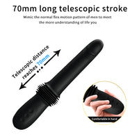 3 Speeds Telescopic  Vagina G-Spot Vibrator