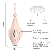 Female Clitoral Stimulator Remote Control Panties Vibrator