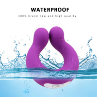 Cock Ring Couple Vibrator for Penis & Clitoral Stimulation