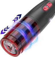 2 In 1 3D Textured Vagina Hands Free Masturbator